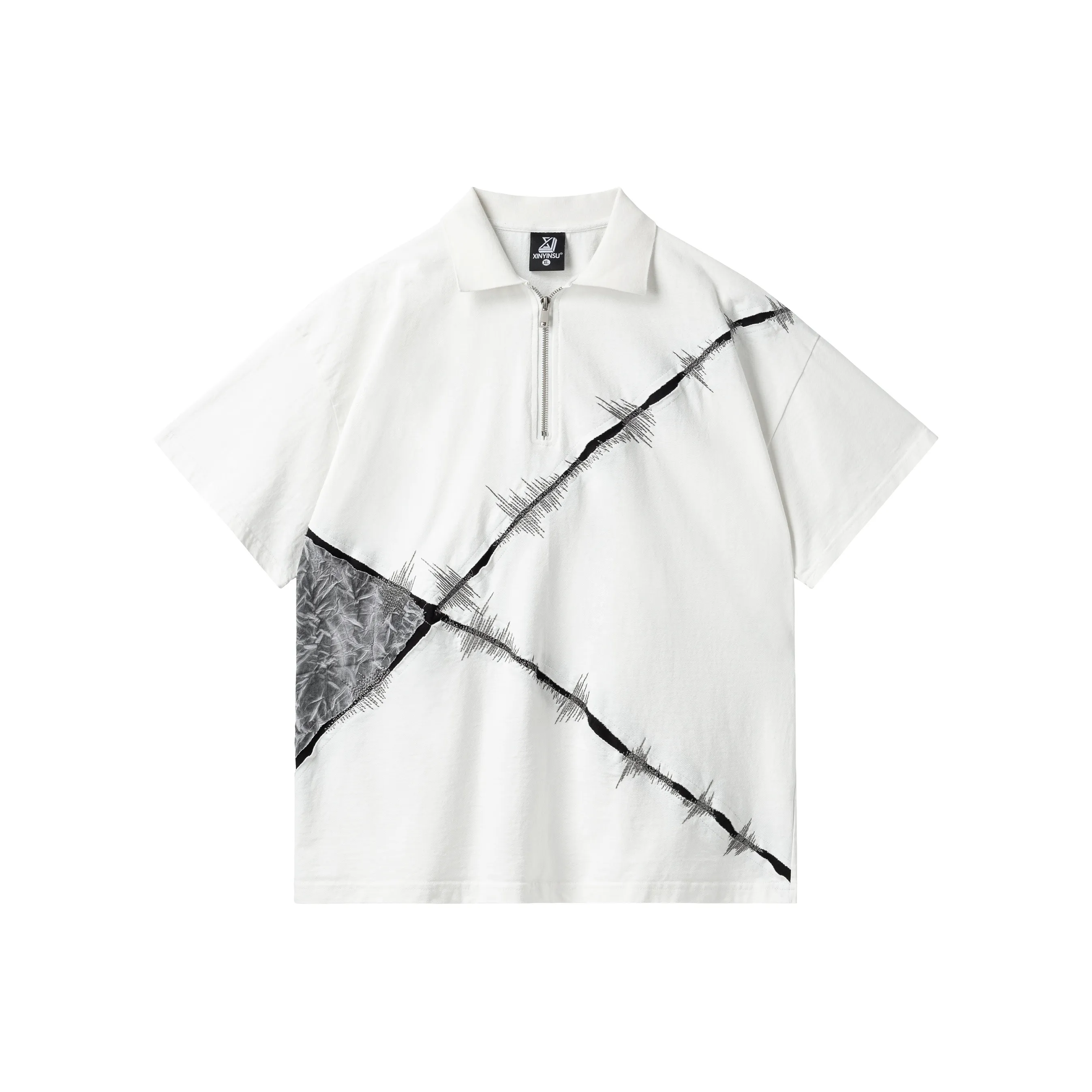 XINYINSU 24SS Polo Shirt Unisex White