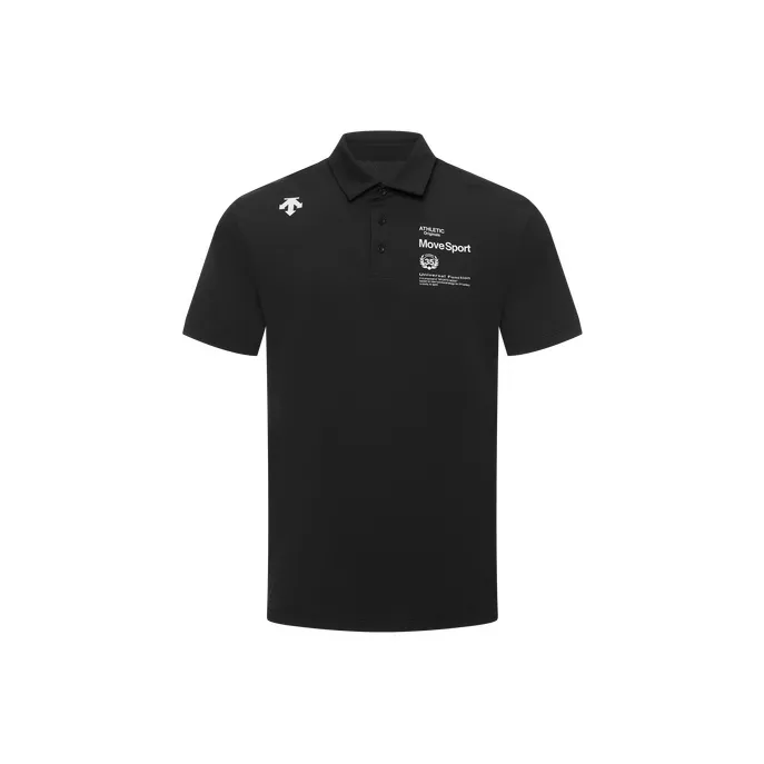 BOSS logo-patch zip polo shirt
