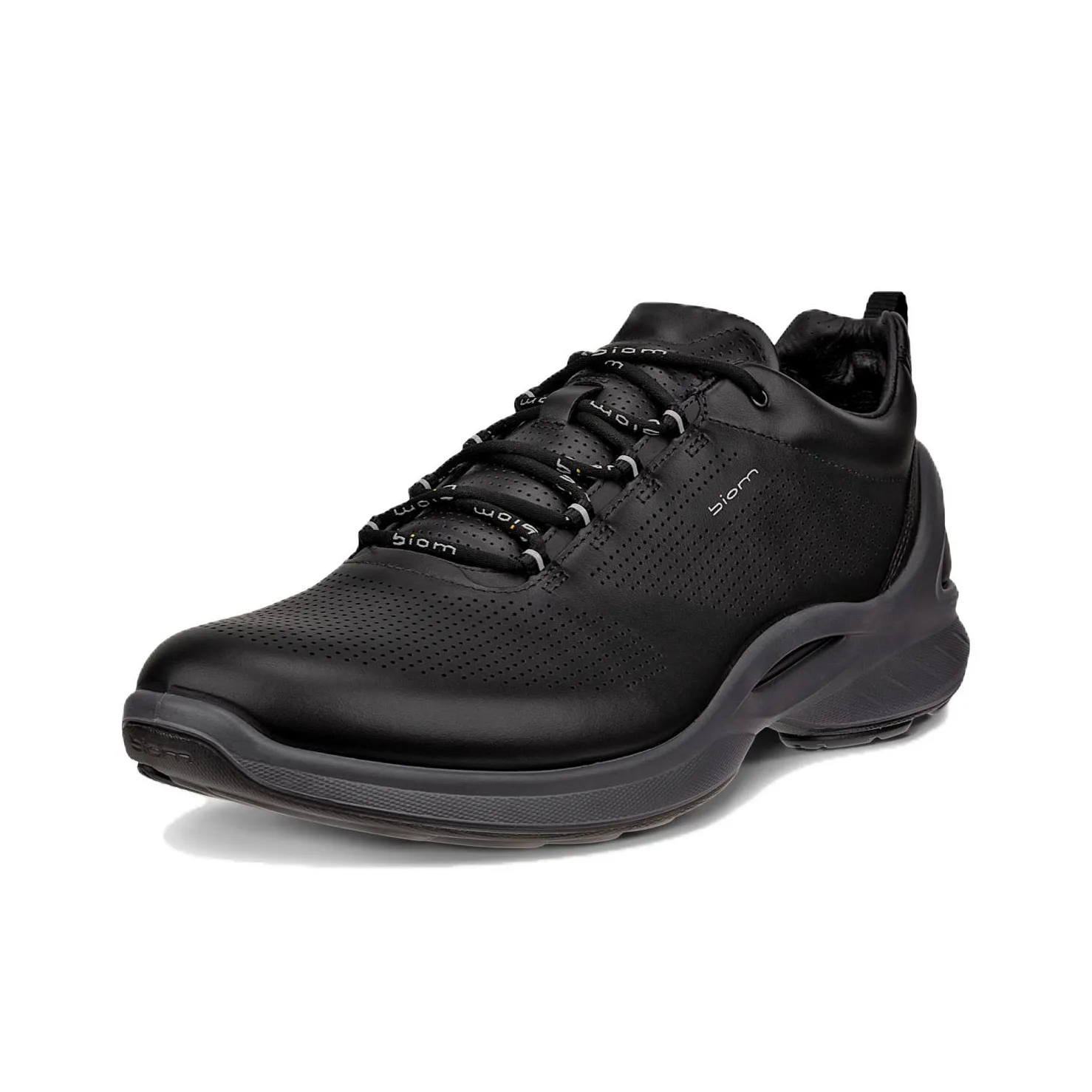 Ecco Biom Fjuel Shock Absorbers Slip Resistant, Abrasion Resistant, Lightweight Low Top Sports Casual Shoes Men's Black