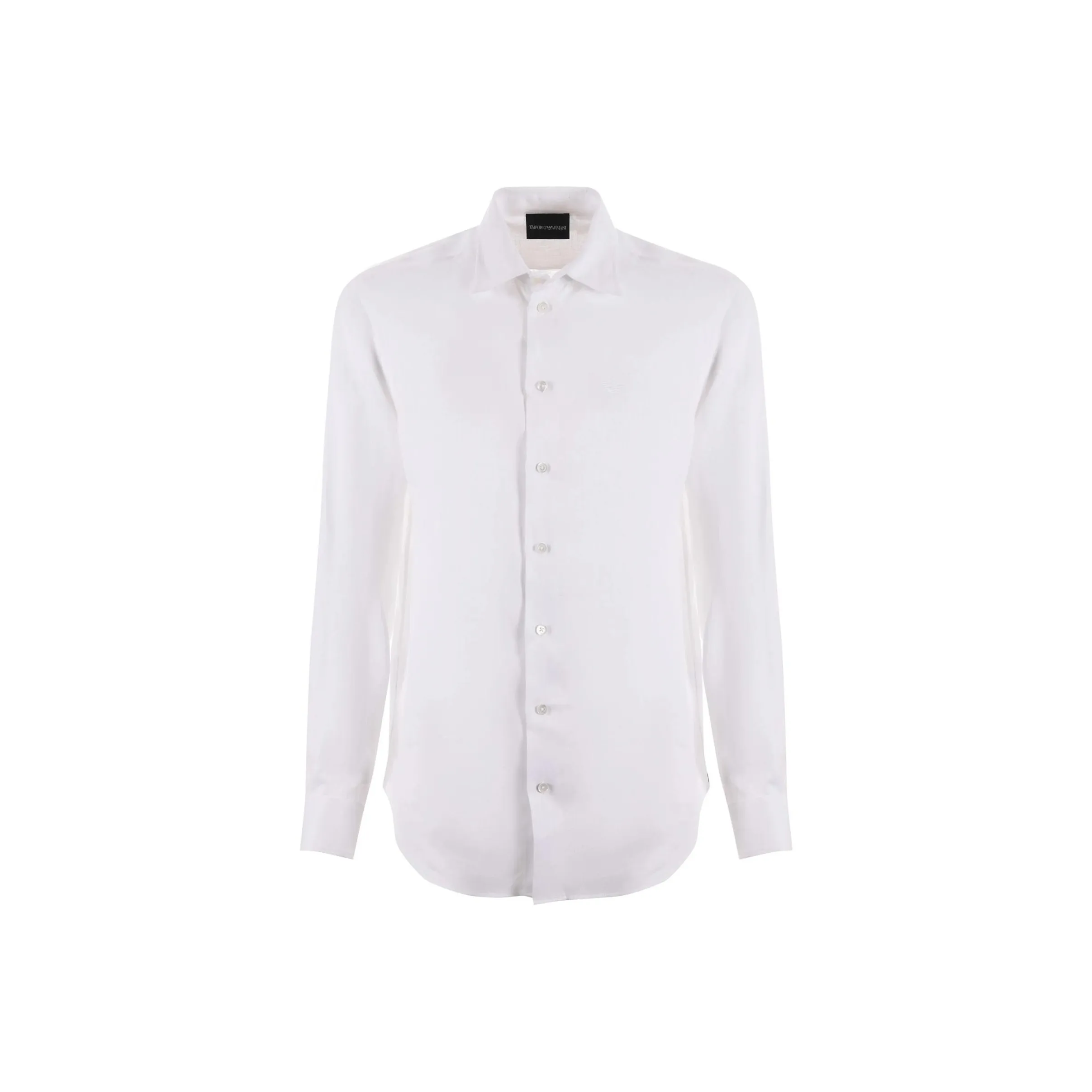 EMPORIO ARMANI SS24 Рубашка Мужская Белая