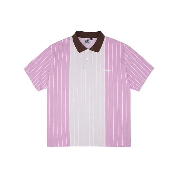 Vision Street Wear SS24 Polo Shirt Unisex Light Purple