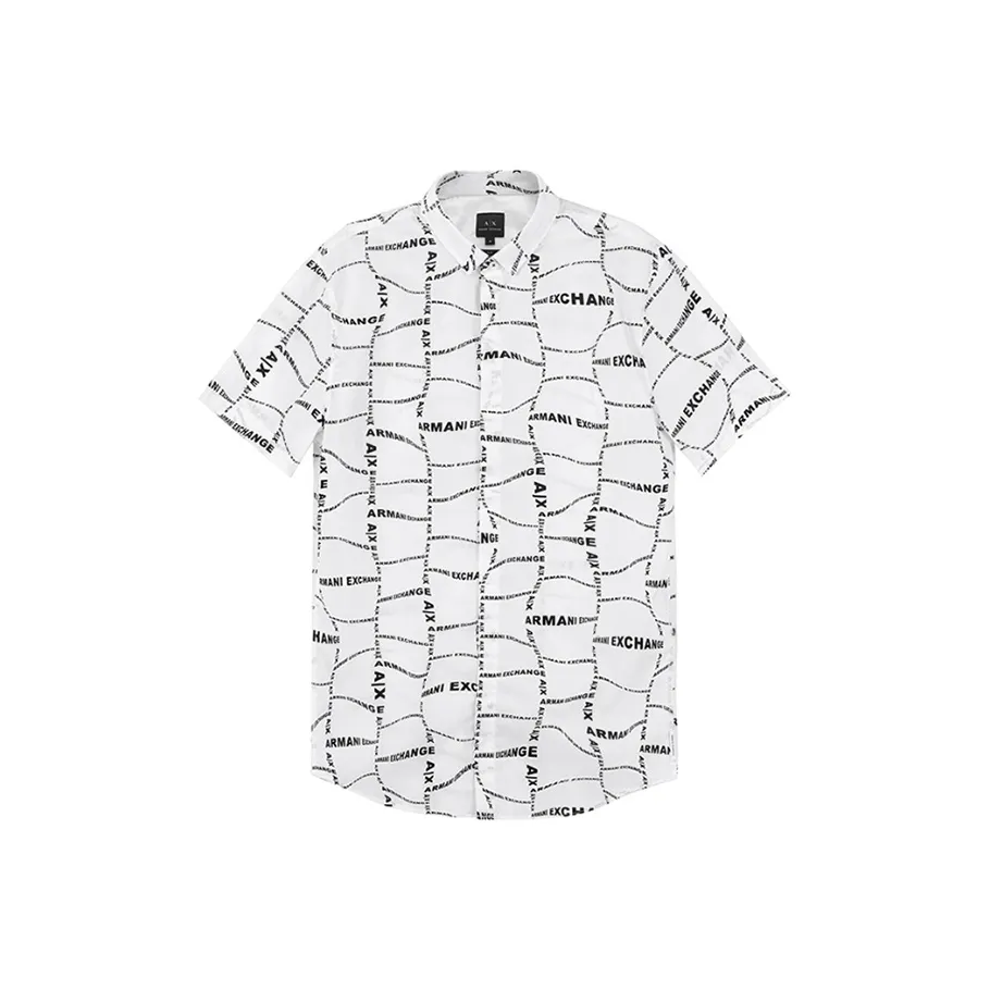 ARMANI EXCHANGEAE SS23 Рубашка Мужская Белая