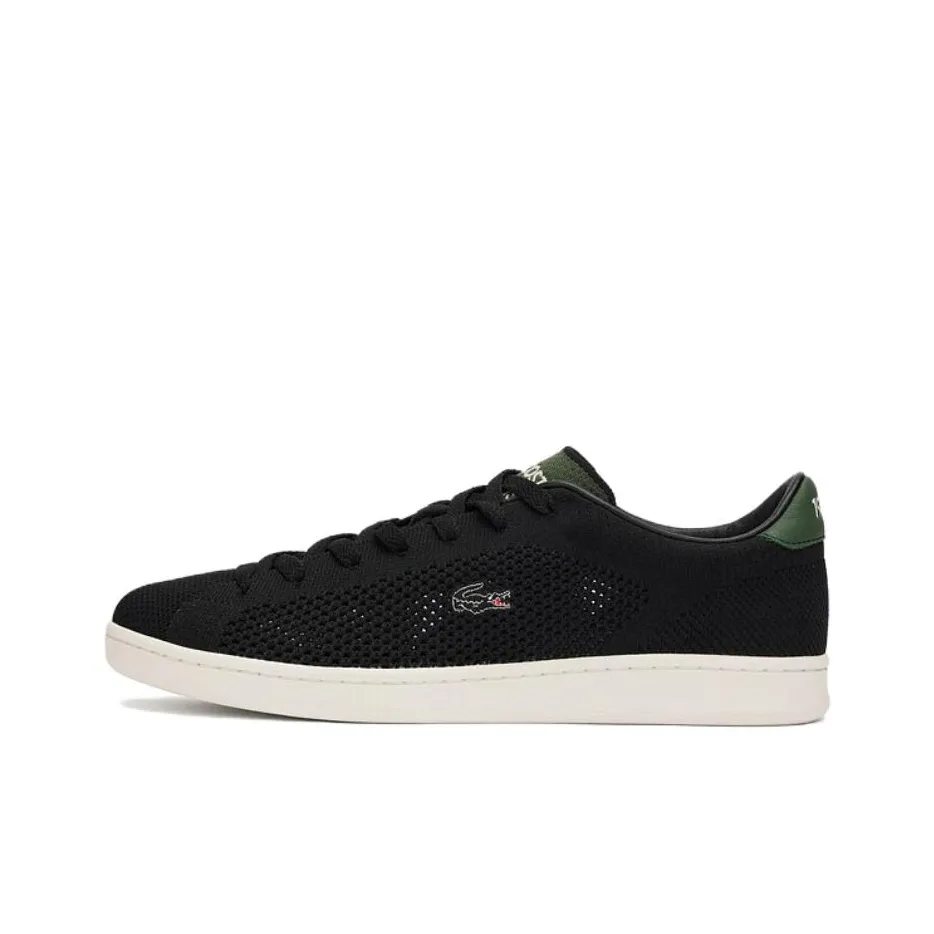 LACOSTE Collaboration Carnaby Slip-Resistant Abrasion-Resistant Low Top Skateboard Shoes Men's