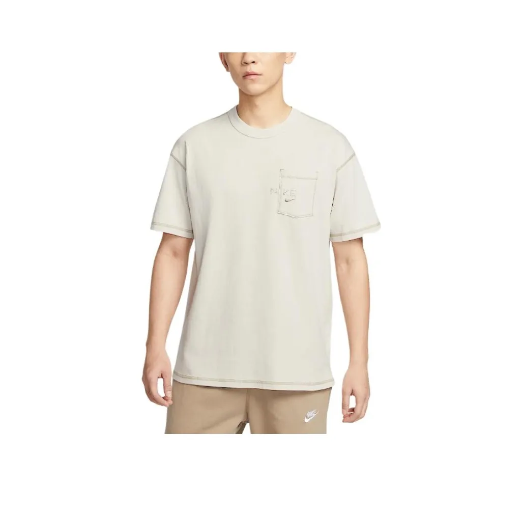 Nike Sportswear T-Shirt Мужская Светлая Кость