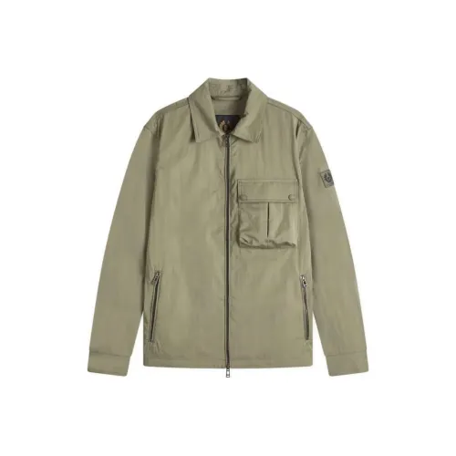 Belstaff Зеленые Мужские Рубашки