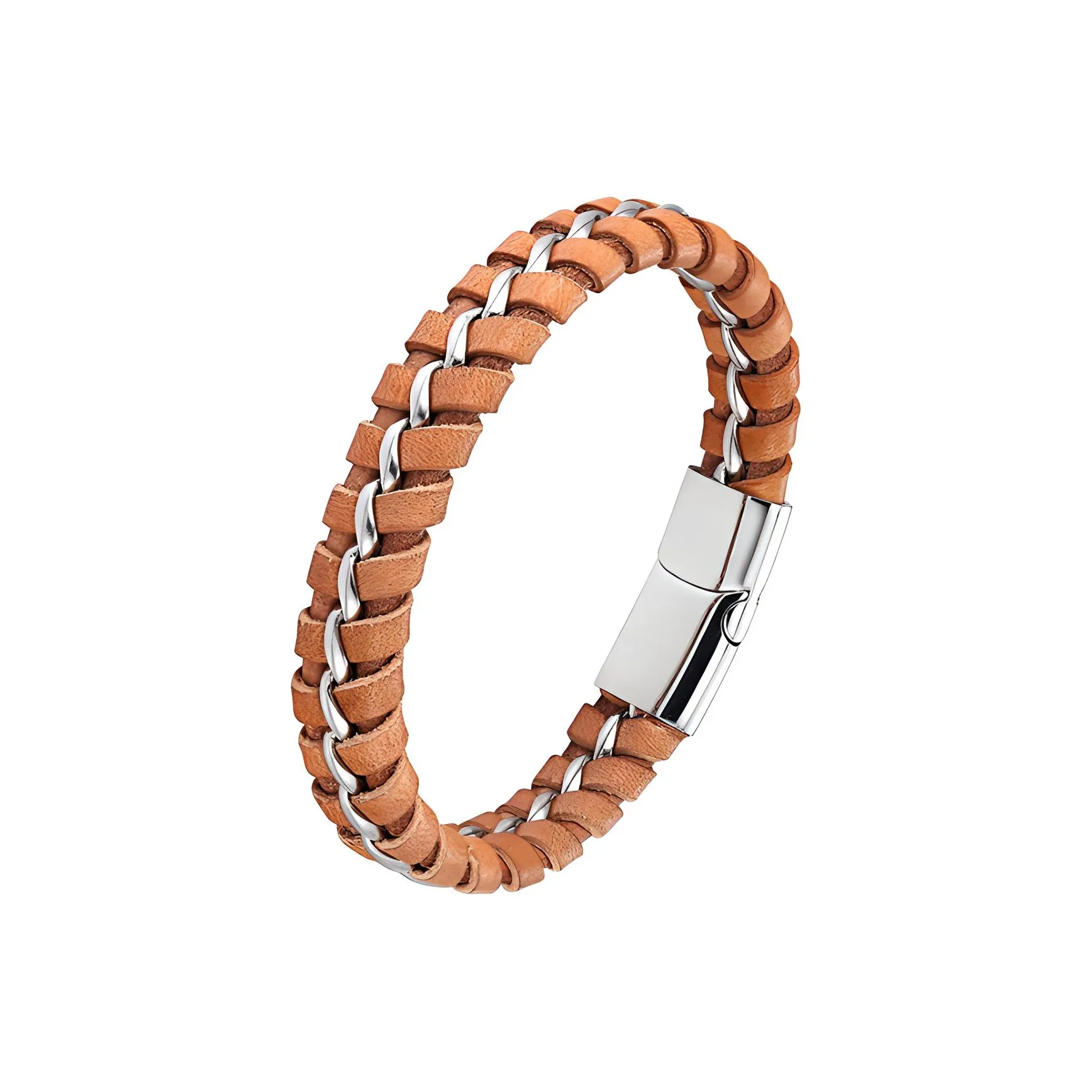 MUSTKOO Браслеты из титанового стального сплава для мужчин