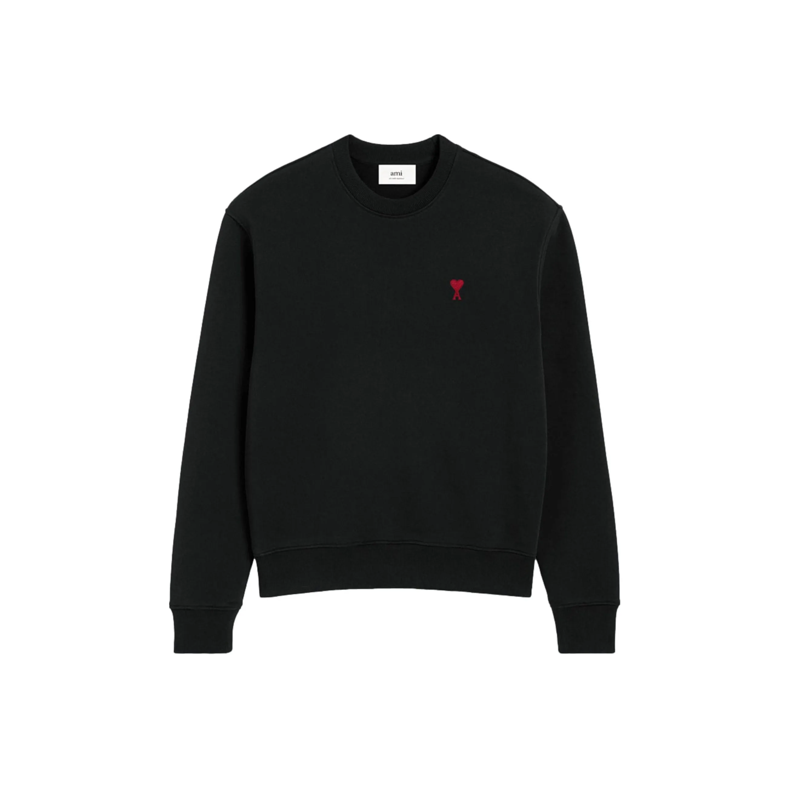 AMIPARIS SS24 Свитшот Унисекс Черный