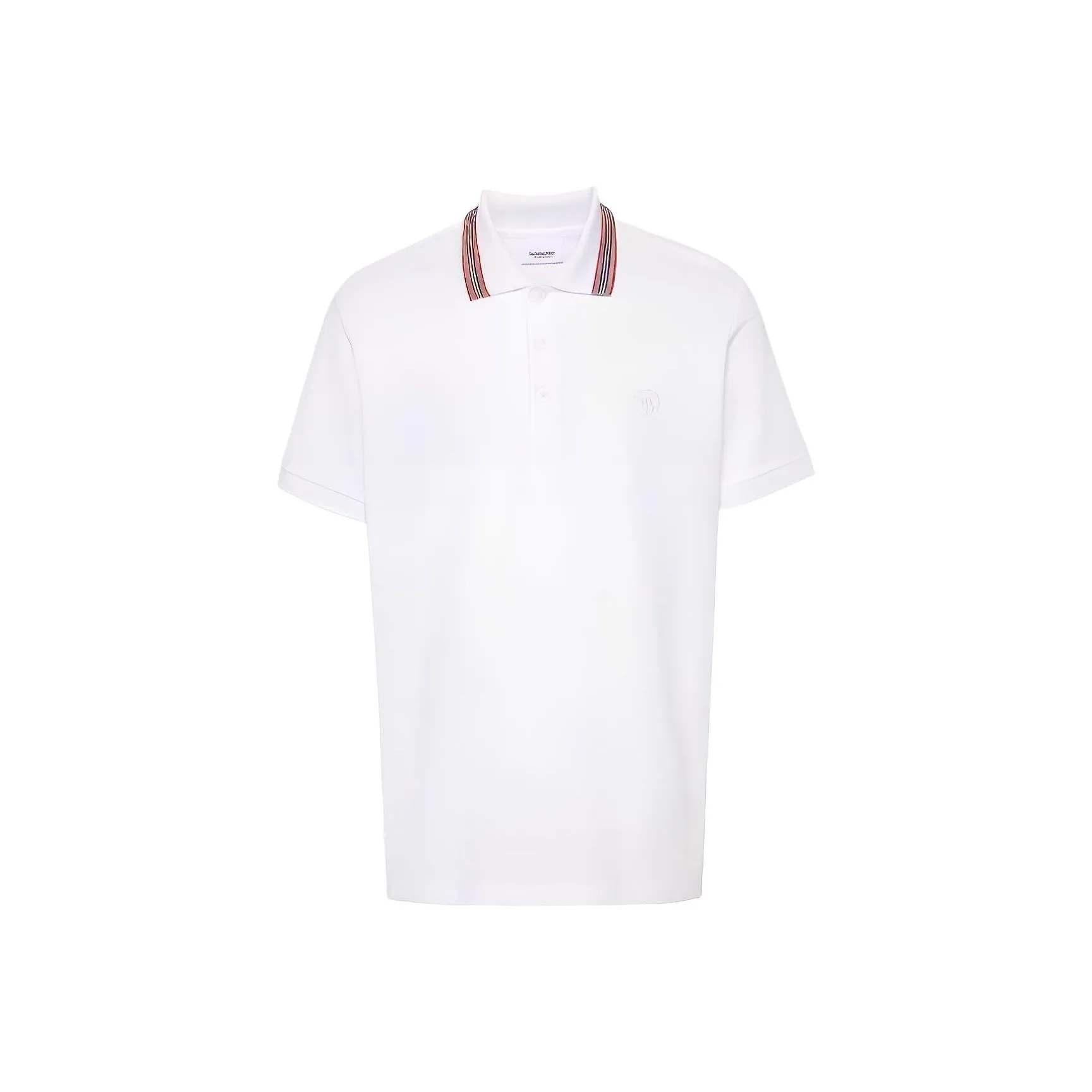 Burberry Striped collar Polo Shirt