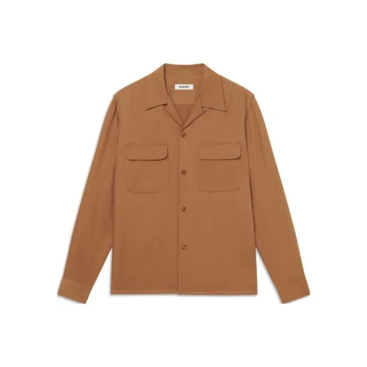 Sandro CAMEL Мужские Рубашки