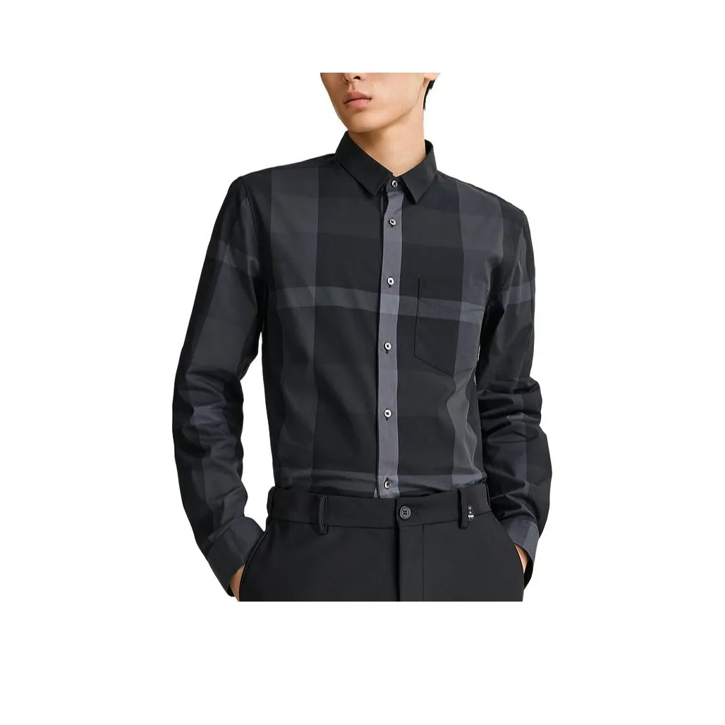 PEACEBIRD MEN Рубашка Мужская Черная