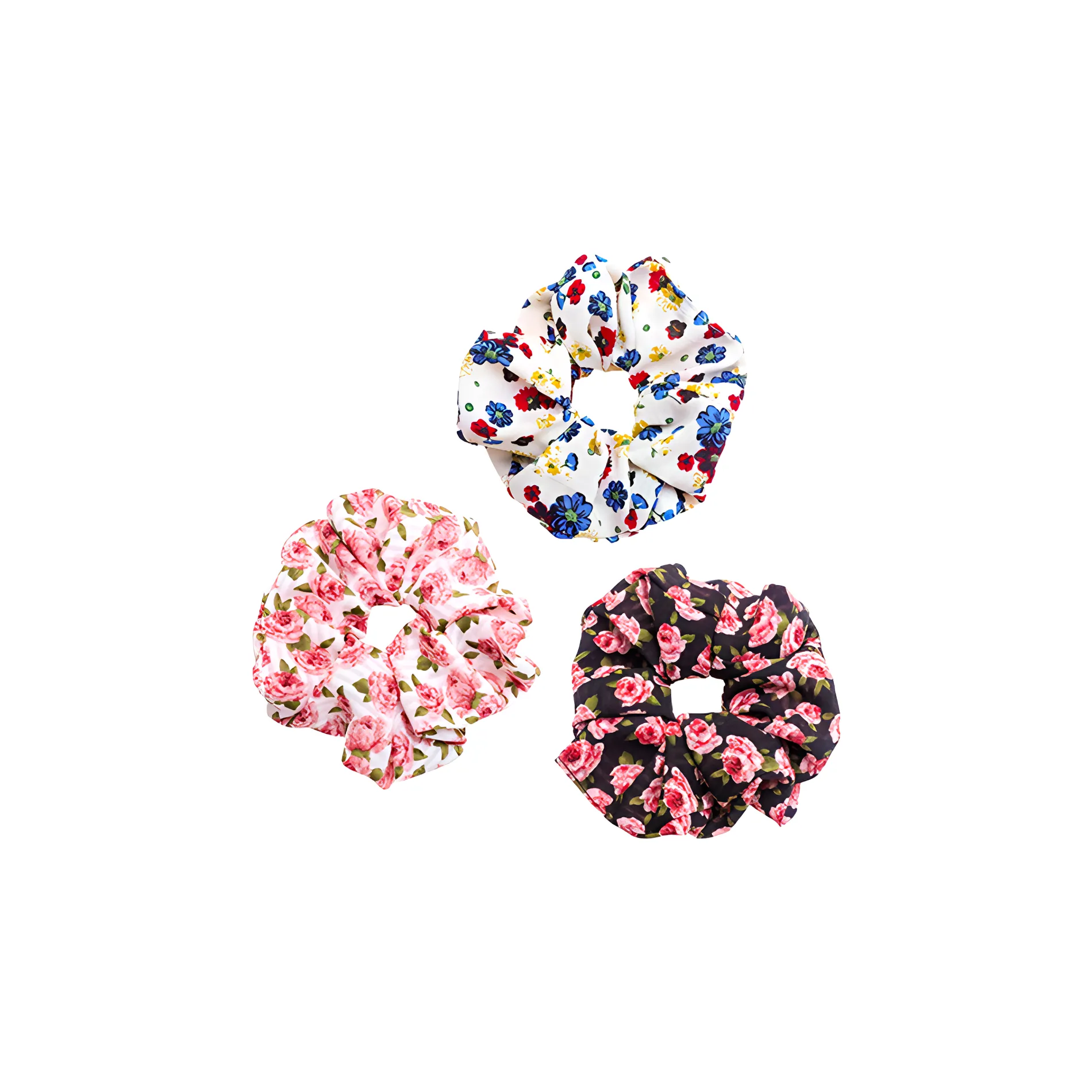 VERENA REINE Резинка для волос с тканью, спиральная, женская