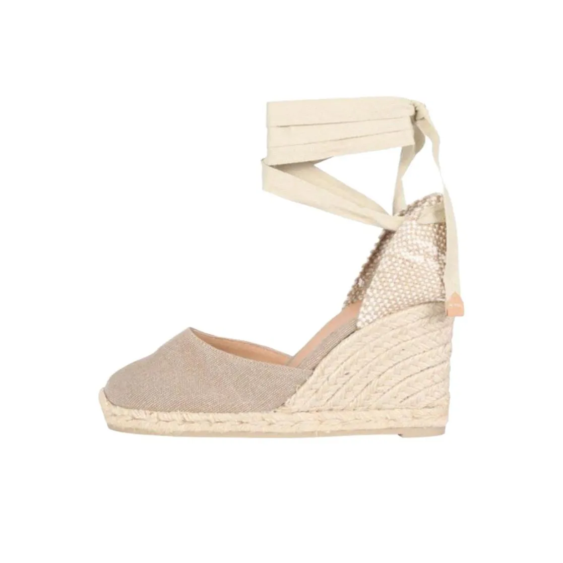Castañer Round Toe Tie Fastened Espadrilles Women's