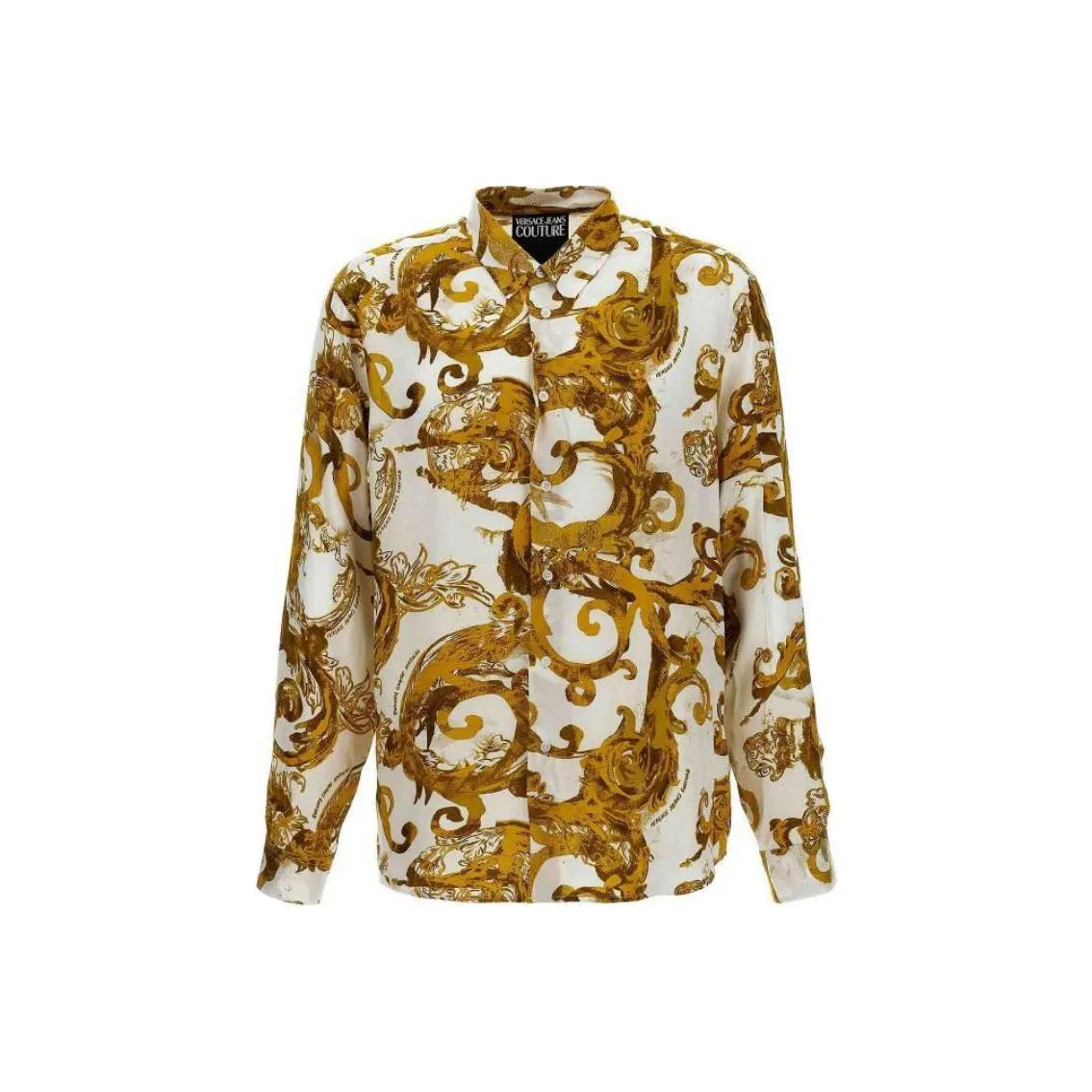 VERSACE JEANS COUTURE Allover Printed Long Sleeved Shirt