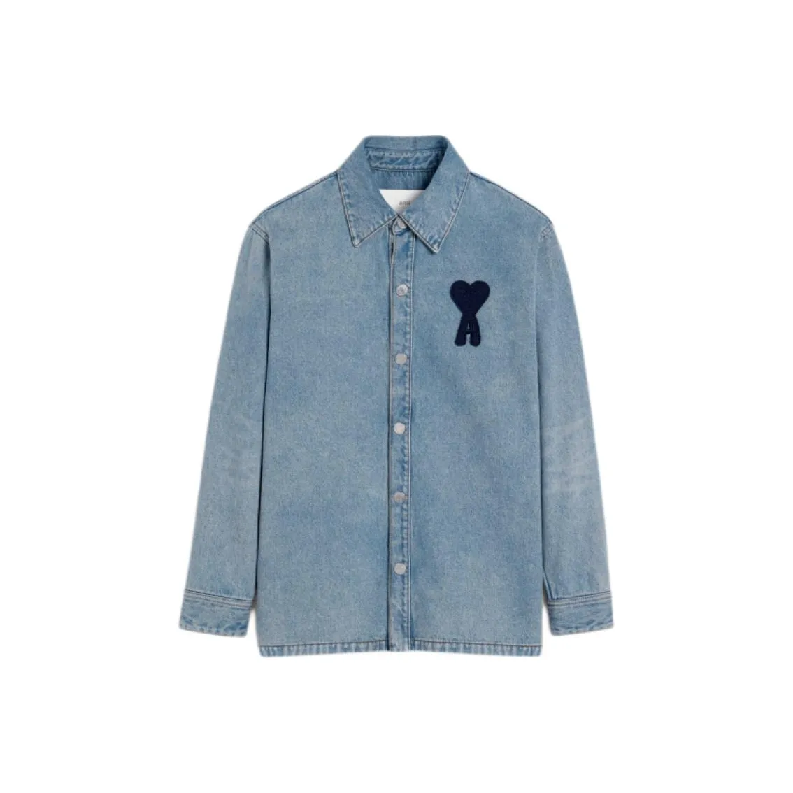 AMIPARIS Винтажный синий Мужские рубашки