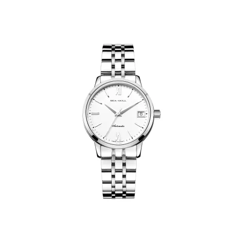 Sea Gull Автоматический Механический Movement Женские National Watch 32 мм Белый