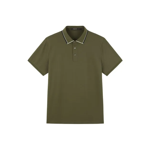 YOUNGOR Polo Shirts Men's Olive Green