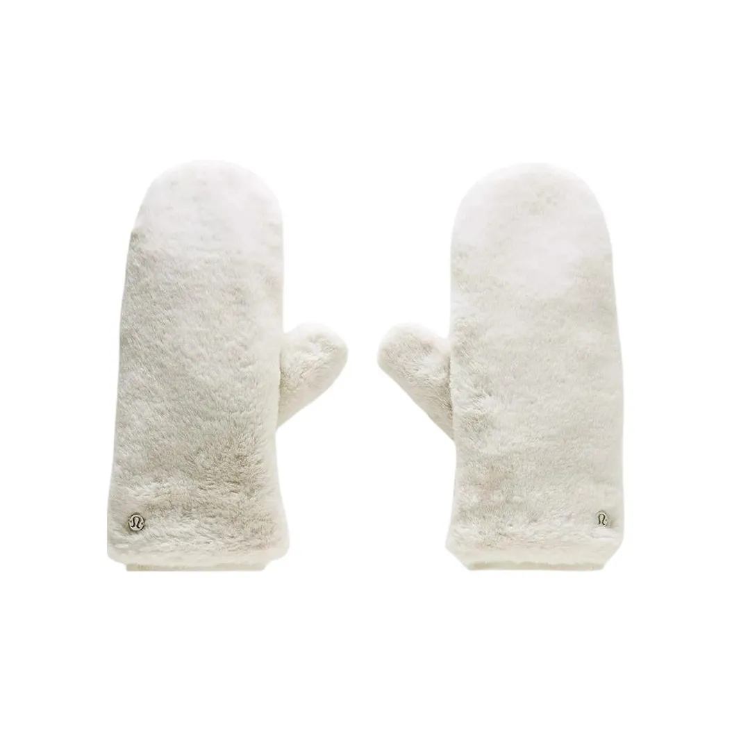 Вязаные перчатки Lululemon унисекс разноцветные