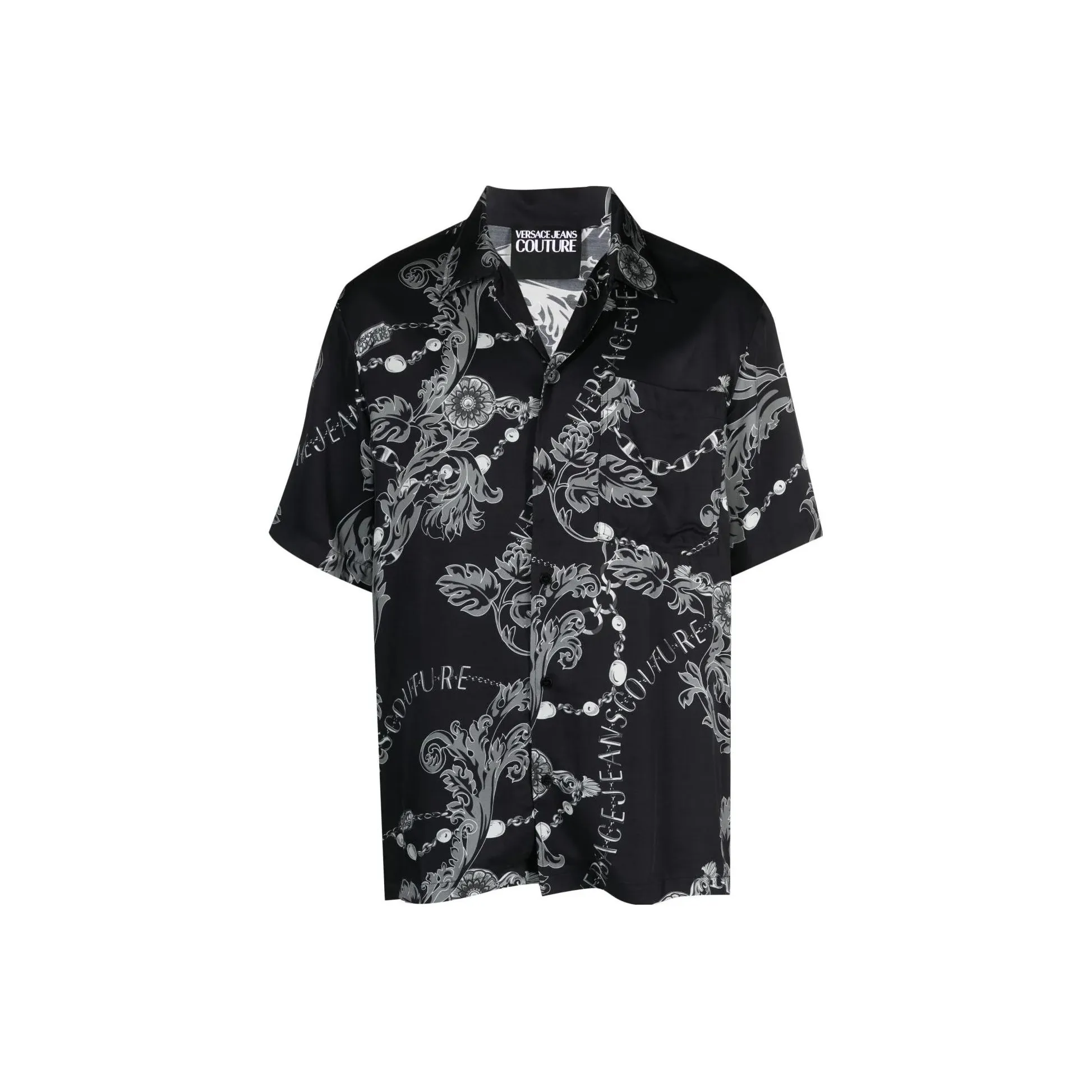 VERSACE JEANS COUTURE Shirts Men's Black