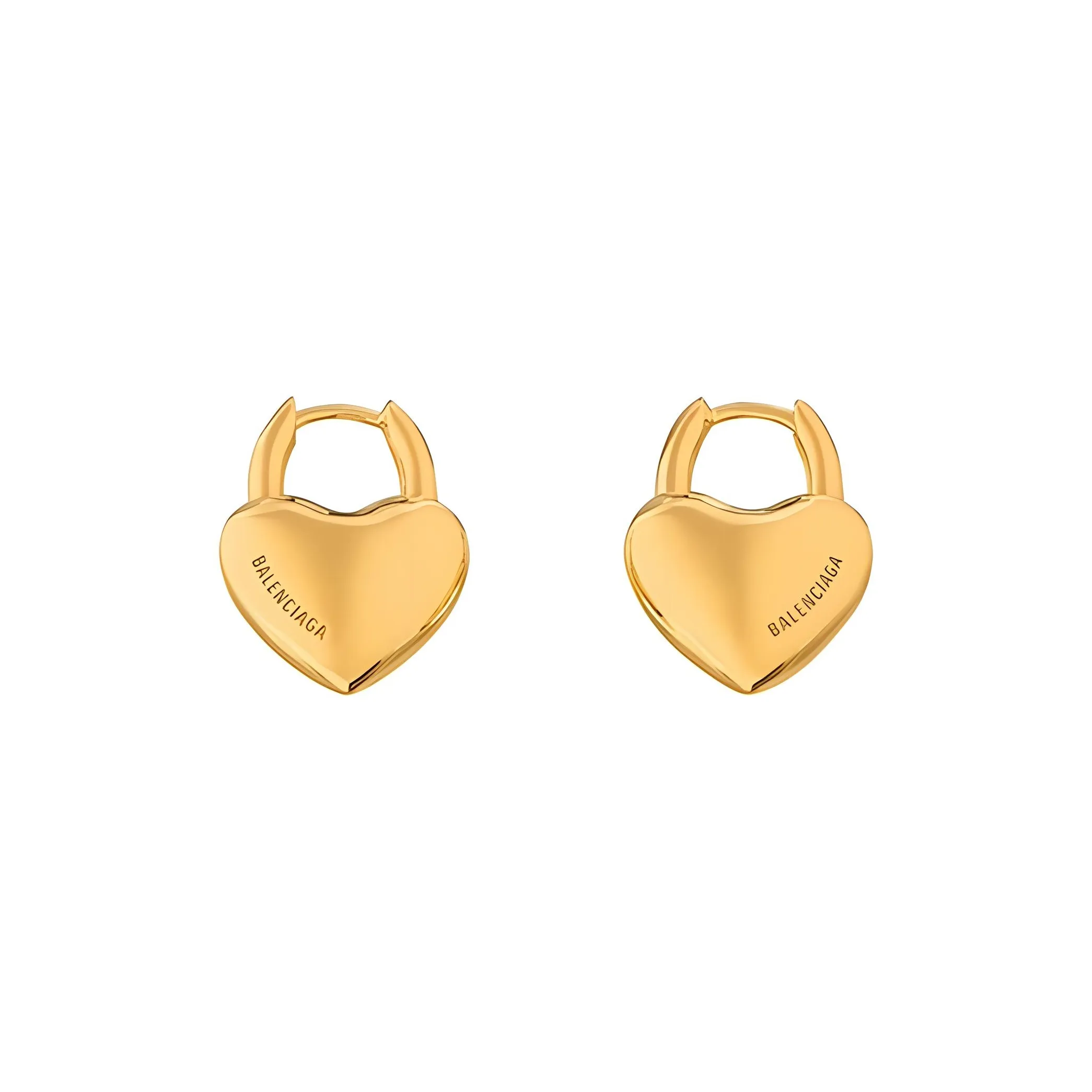 Balenciaga Minnie Heart Earrings