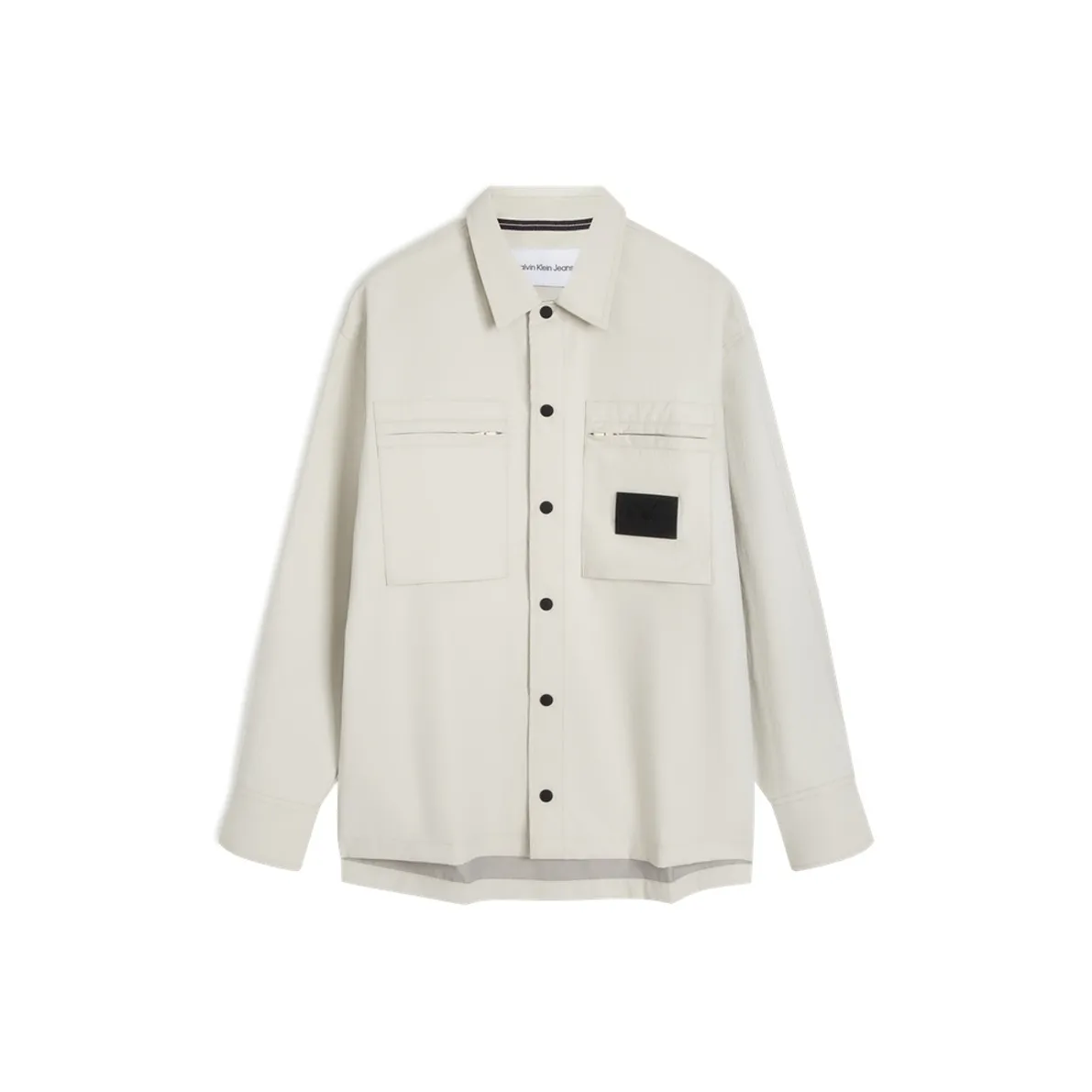 Calvin Klein Сливочный Мужской Рубашки