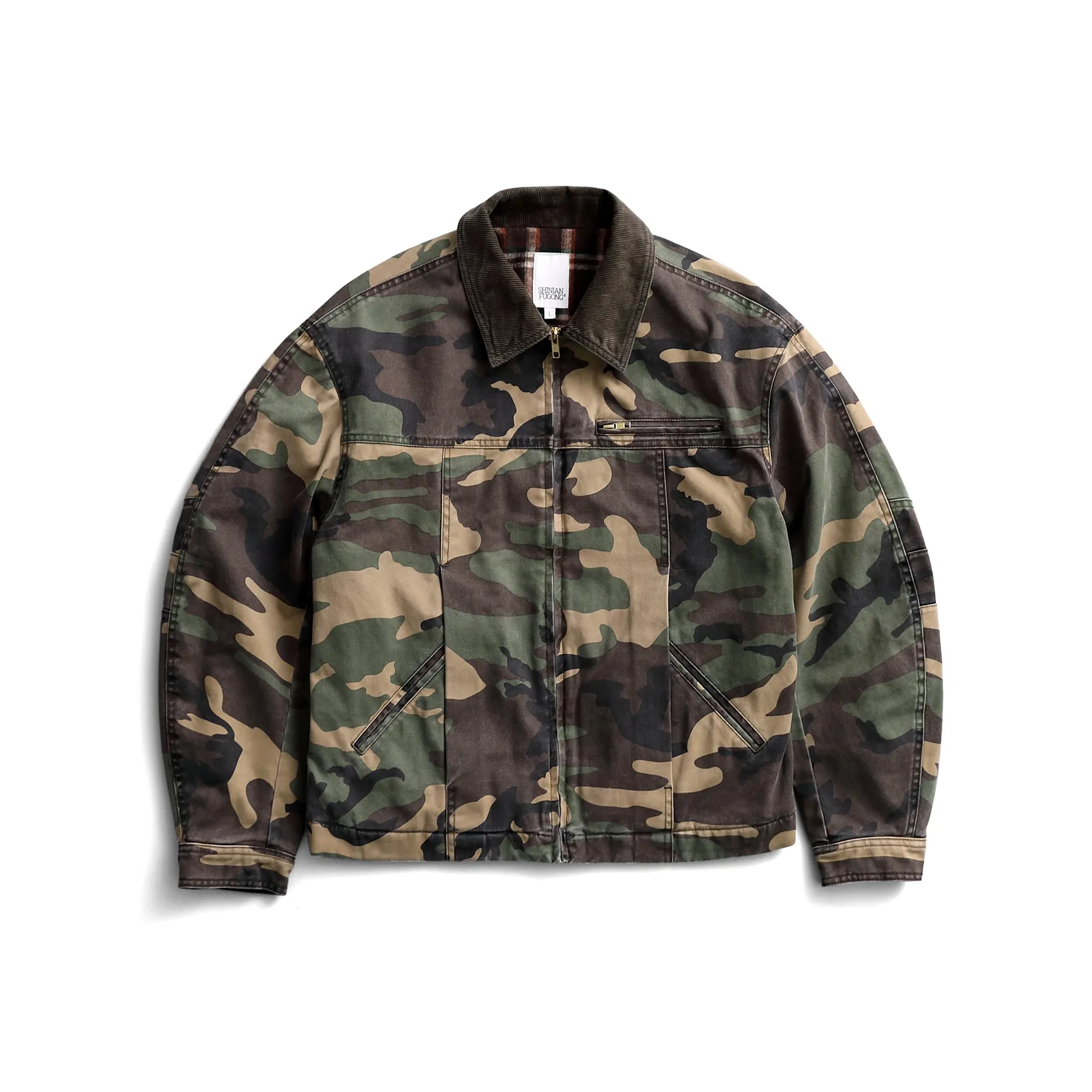 SHINIANFUGONG Куртки и пальто Мужской