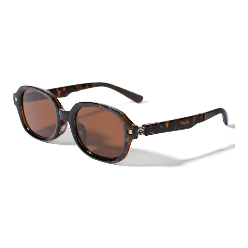 CACUSS Junior TR Памятный пластик OVAL SUNGLASSES Унисекс