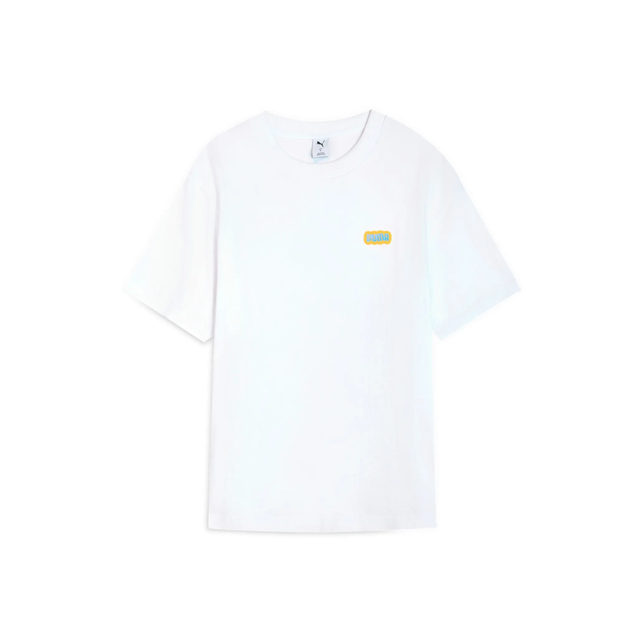 PUMA Graphic Pt LOGO T-Shirt Мужская Белая 02