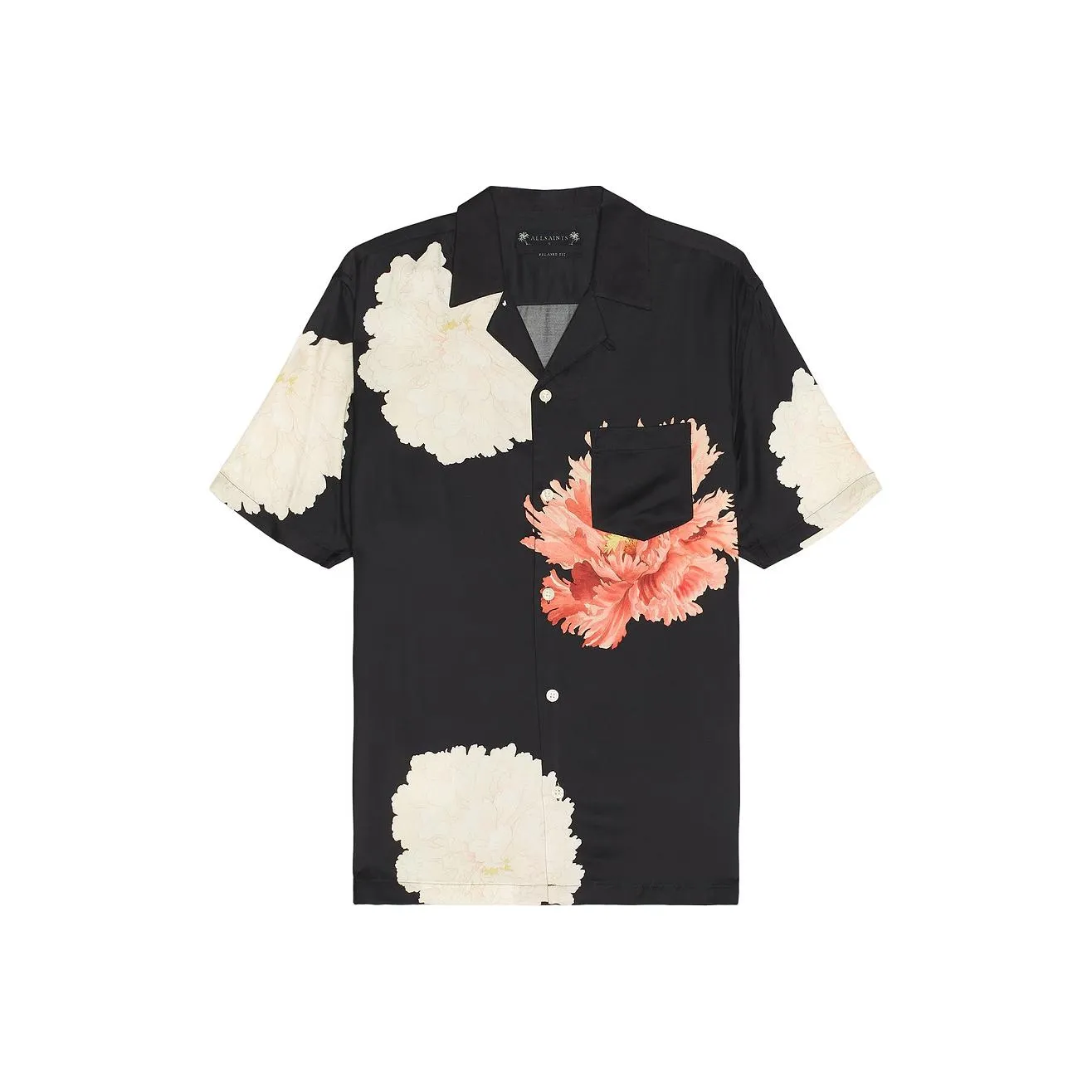 ALLSAINTS Floral Print Casual Shirt