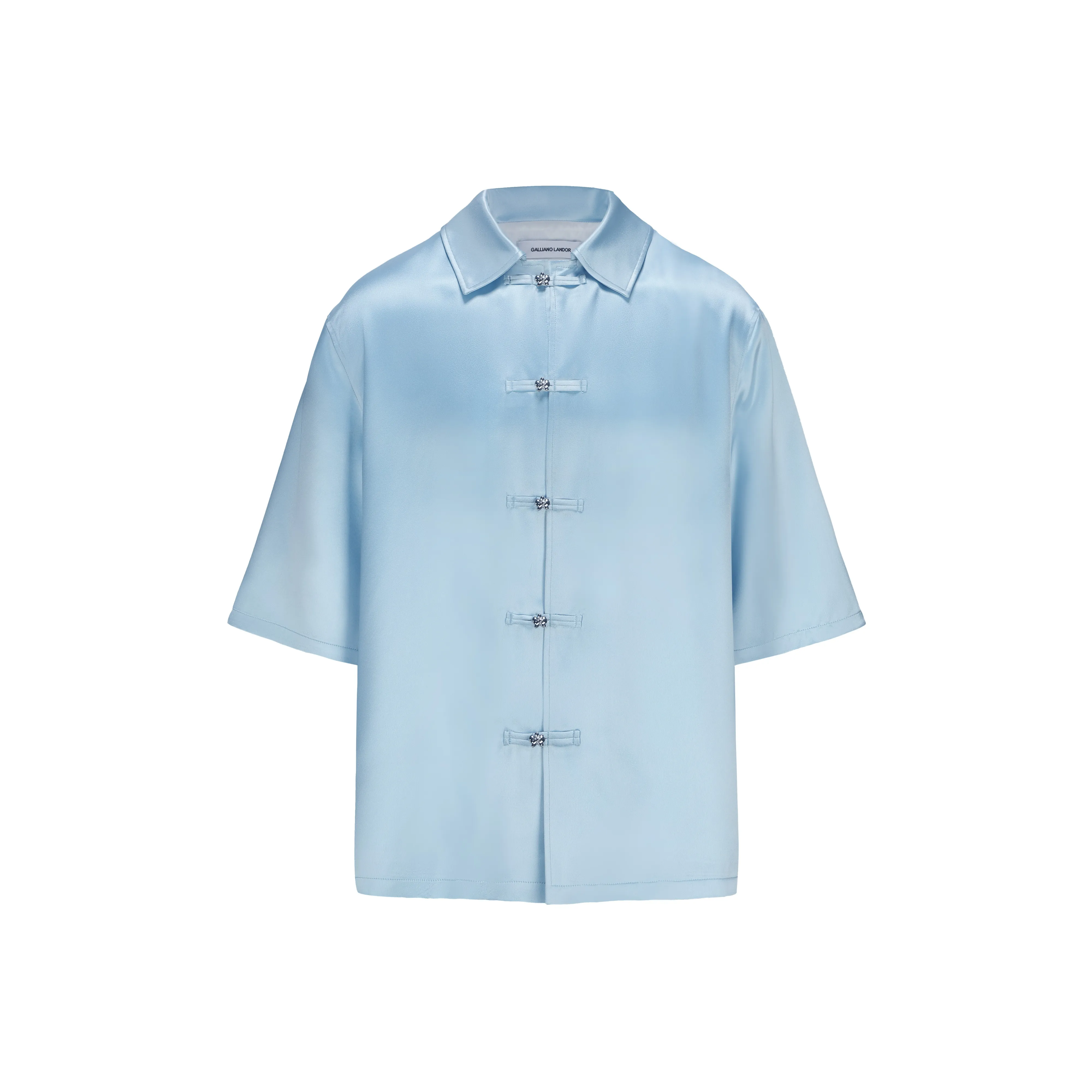 GALLIANO LANDOR Shirt Unisex Carolina Blue