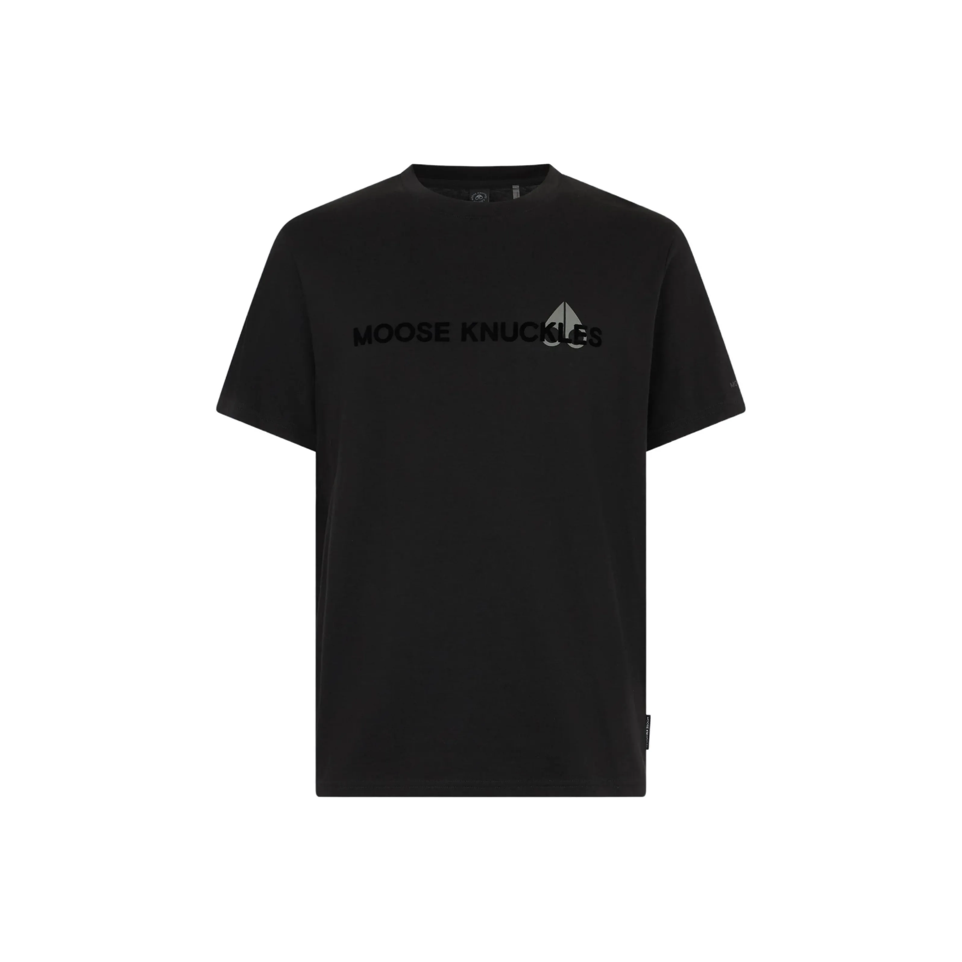 Moose Knuckles SS25 T-Shirt Мужской Черный