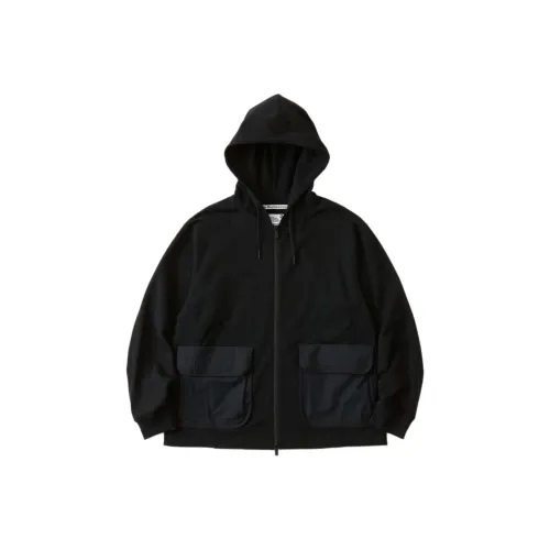White Mountaineering Черный Мужские Толстовки