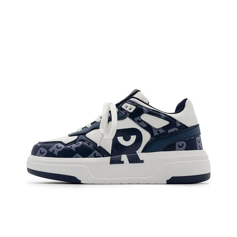 Kaltendin Niche Minimalist Style Fashion Glasses Free 3D Low Top Skateboard Shoes Unisex