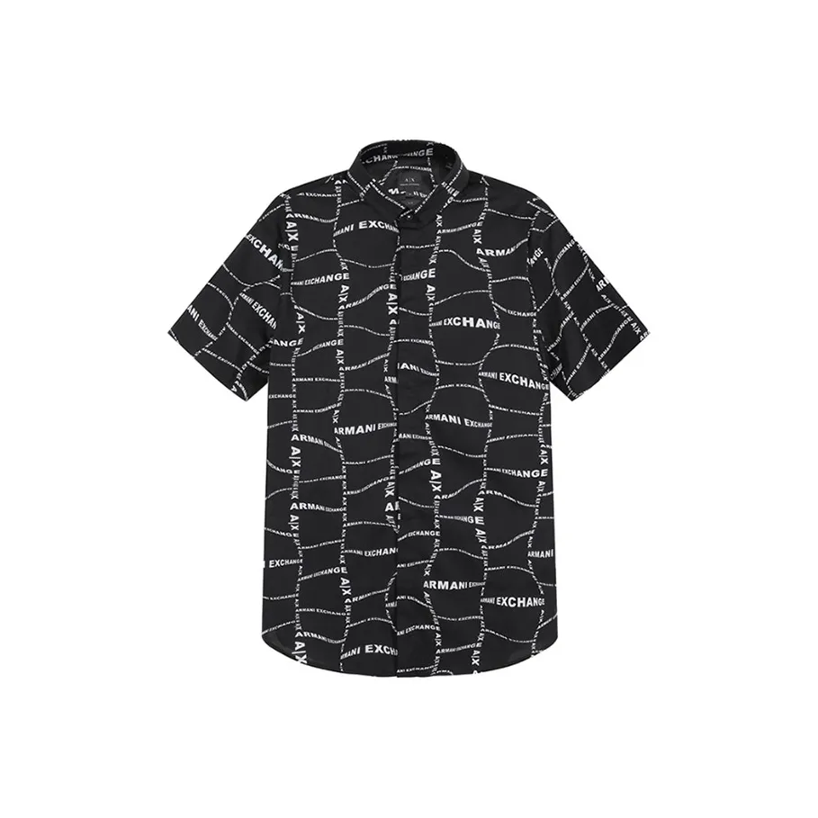 ARMANI EXCHANGE Shirt Men's Black
