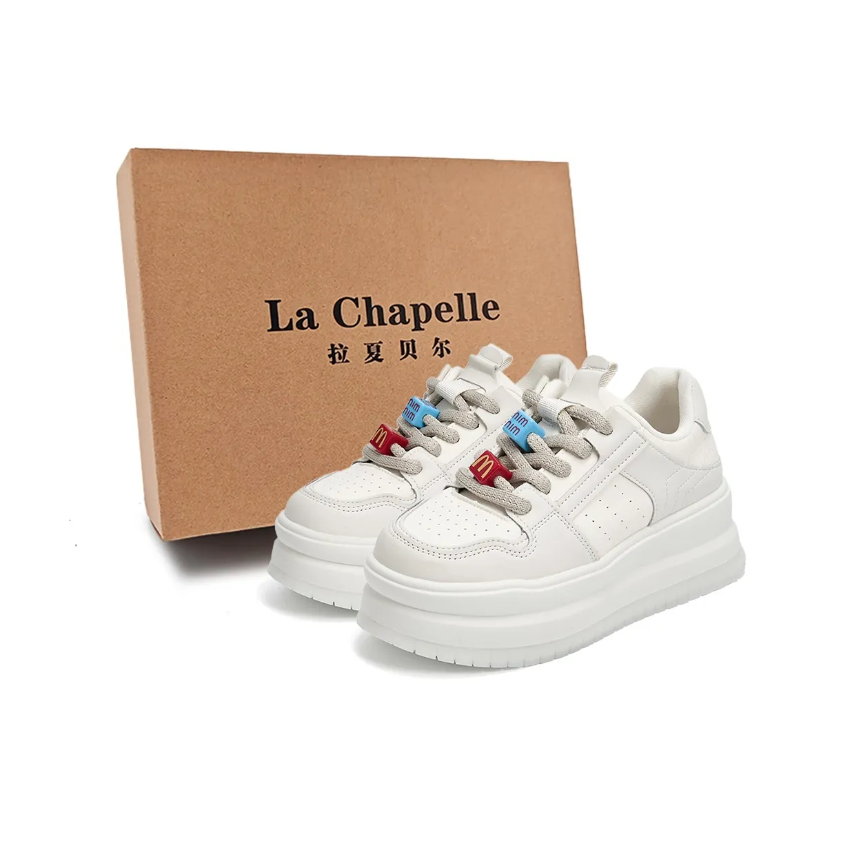 La Chapelle Скейтборд Кроссовки MID Топ Белый Женские