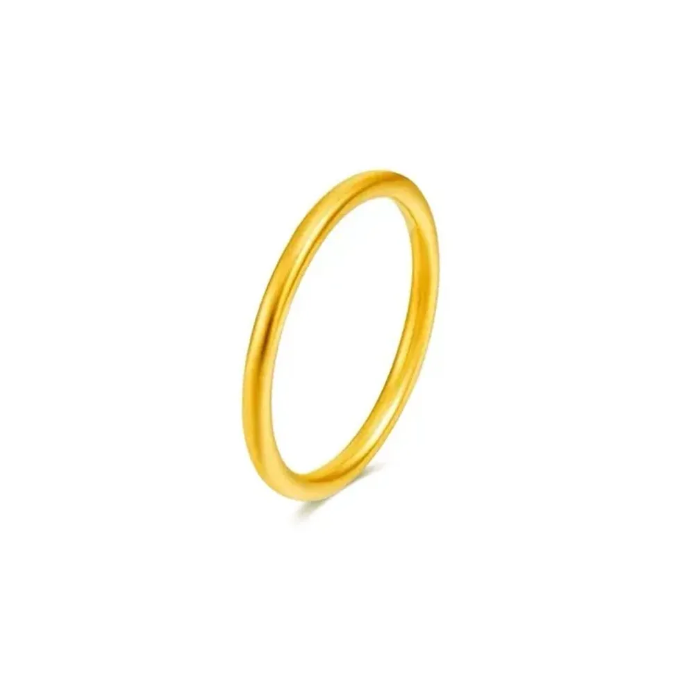 CHINA GOLD Sterling Silver Rings Unisex