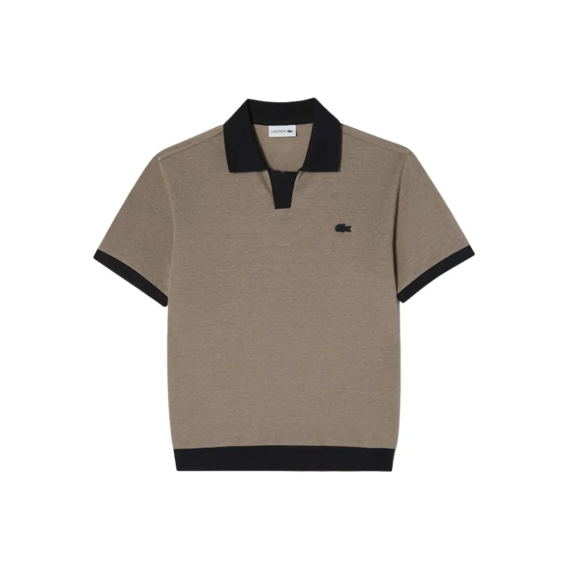 LACOSTE Collaboration Мужская Поло Коричневая