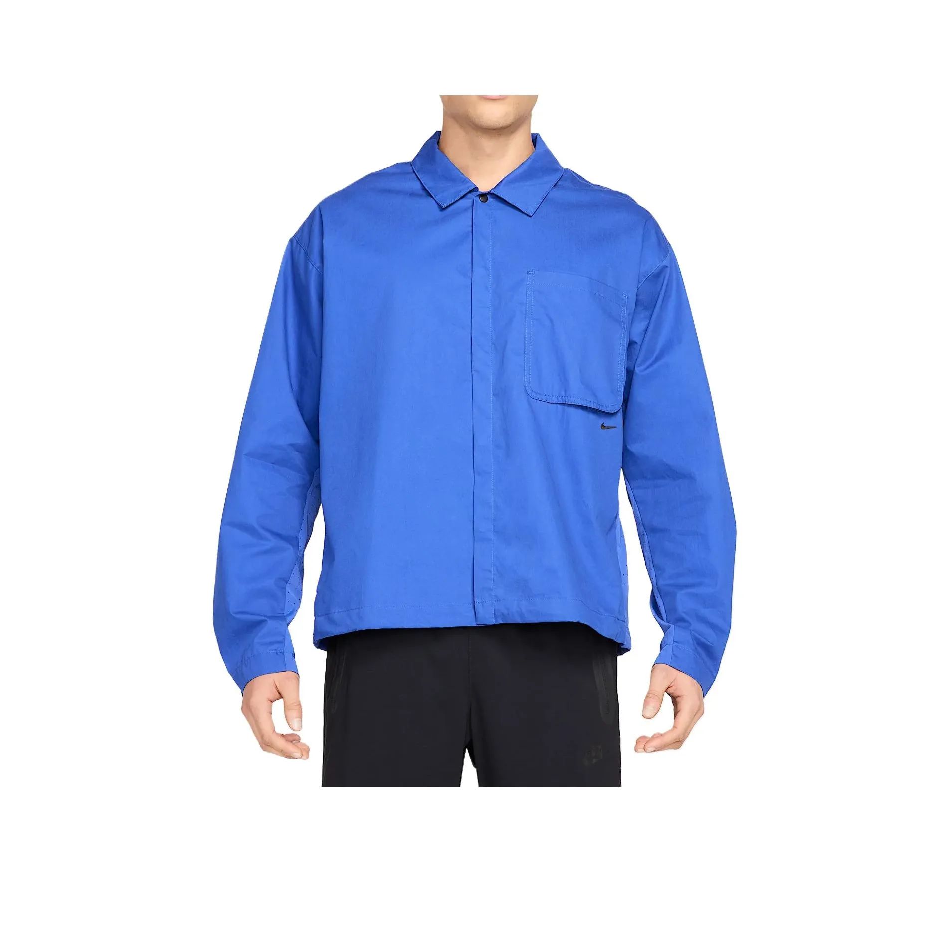 nike Sportswear Tech Рубашка Мужская Синяя