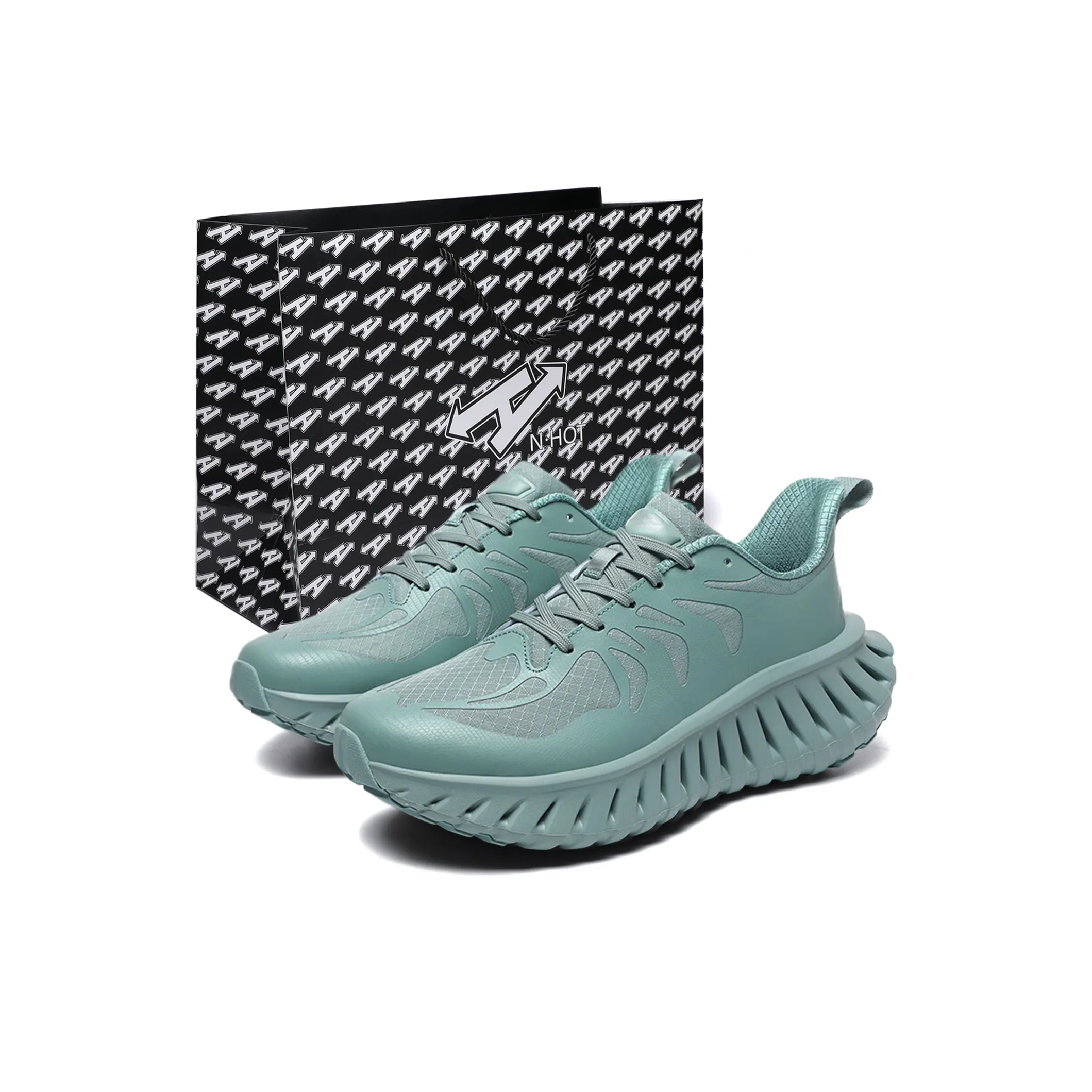 N·HOT Slip Resistant, Abrasion Resistant, Breathable Low Top Casual City Commute Running Shoes Unisex