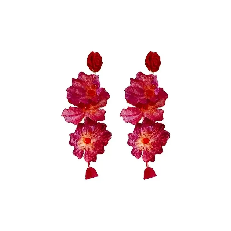 LIANGCAI Сплав Серьги Женские