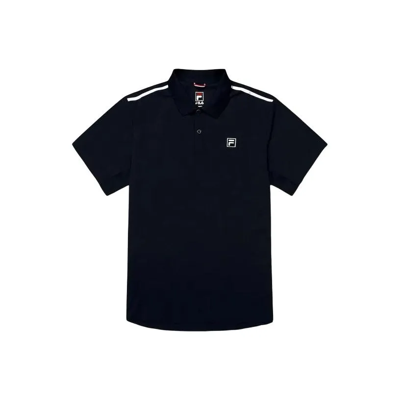 FILA Polo Shirt Unisex Marine Blue