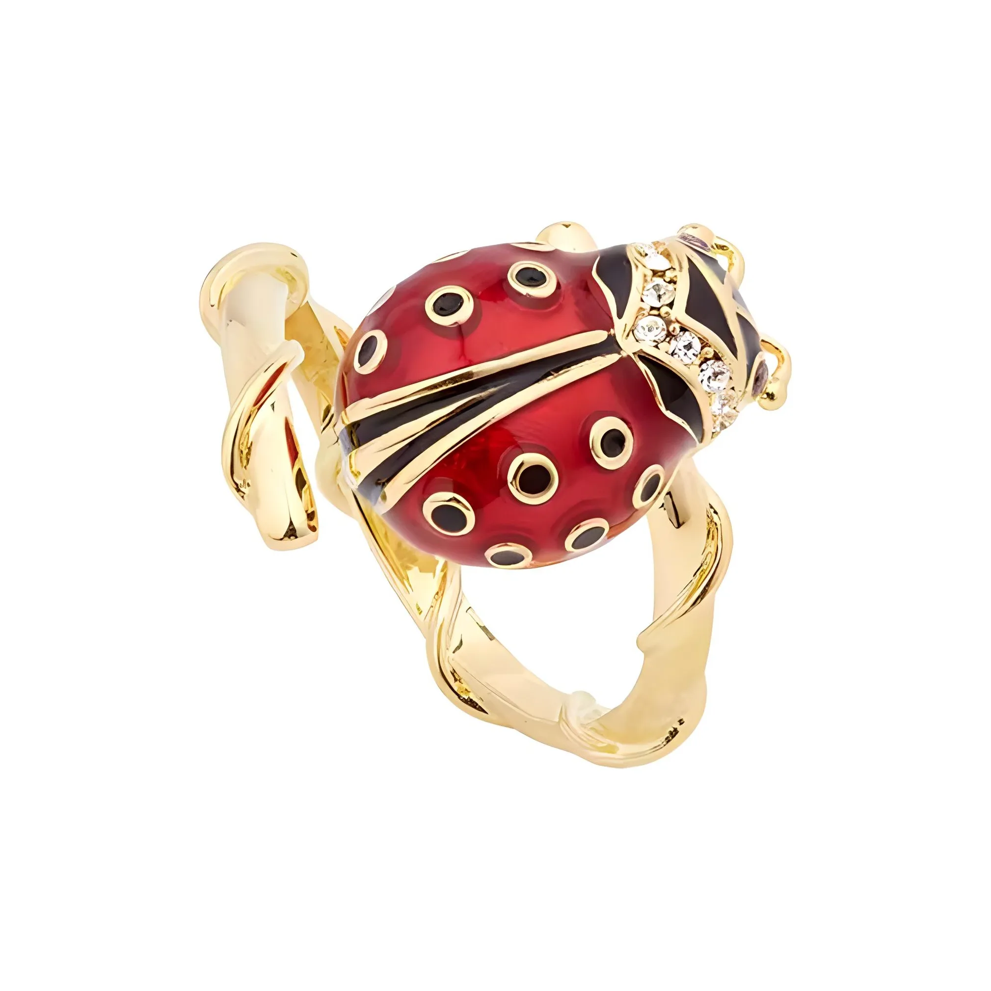 LES NEREIDES Кольца из латуни с золотым покрытием женские золото