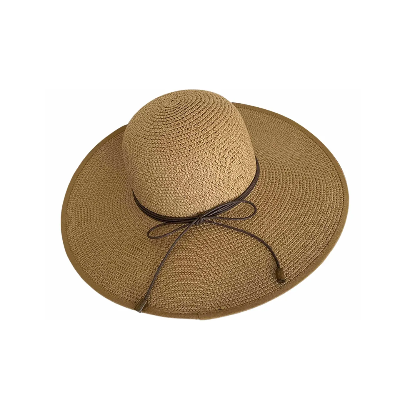 VINEY Соломенная плетеная шляпа с защитой от солнца женская