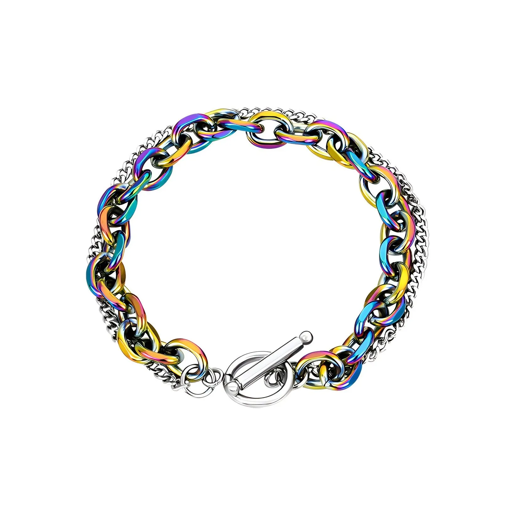 MAGICPOLE Браслеты из титанового стального сплава Унисекс