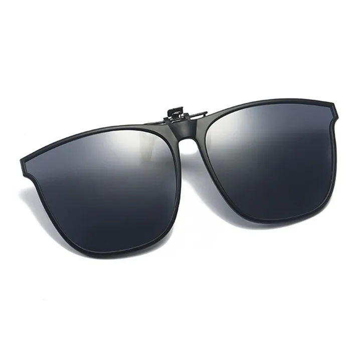 PRETTYALLUSION Металл Овал Стекло Нижняя заколка On Линзы Унисекс