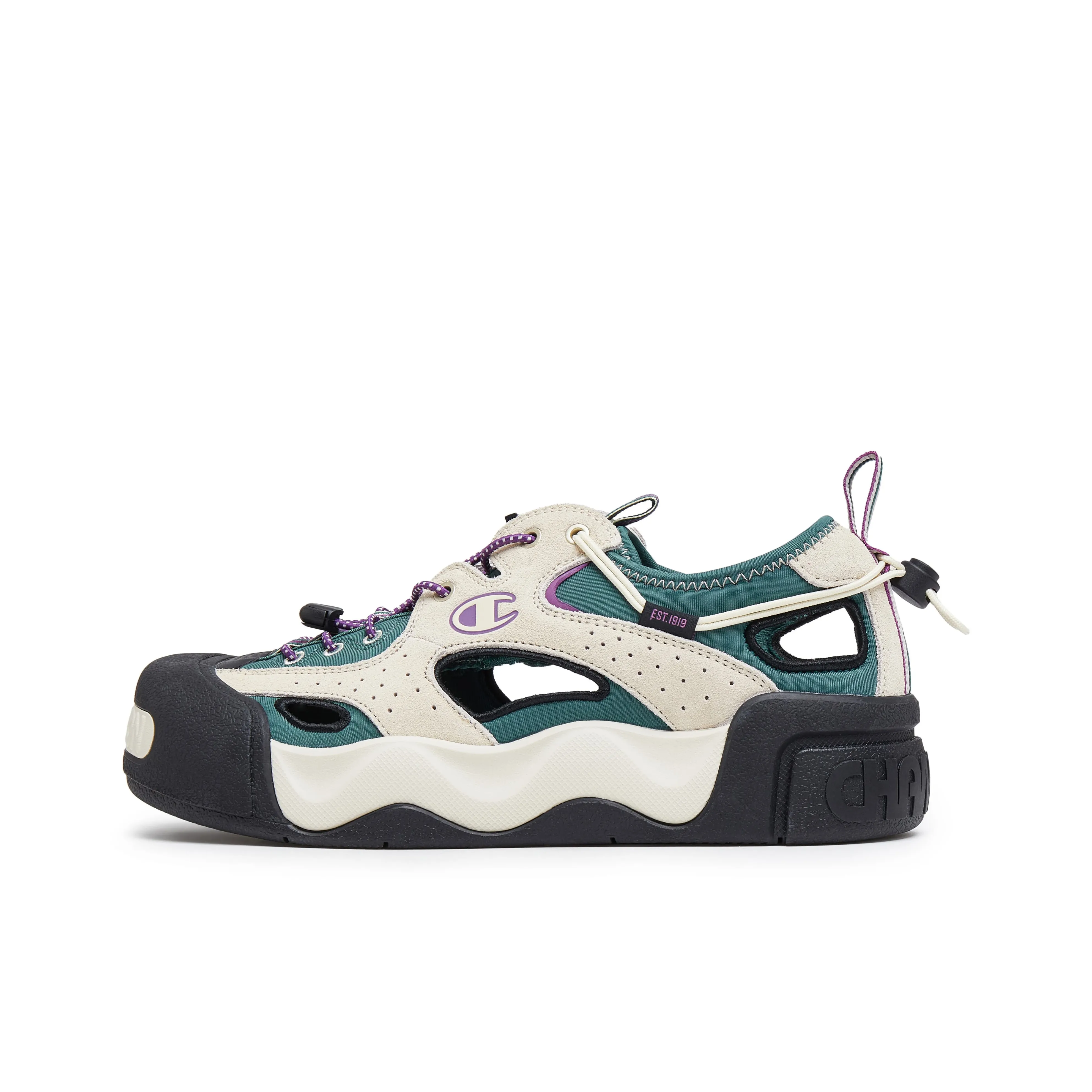 Champion Pompompurin Wild Обувь Низкий Топ Повседневный Мужской Лен Пихта Зеленый