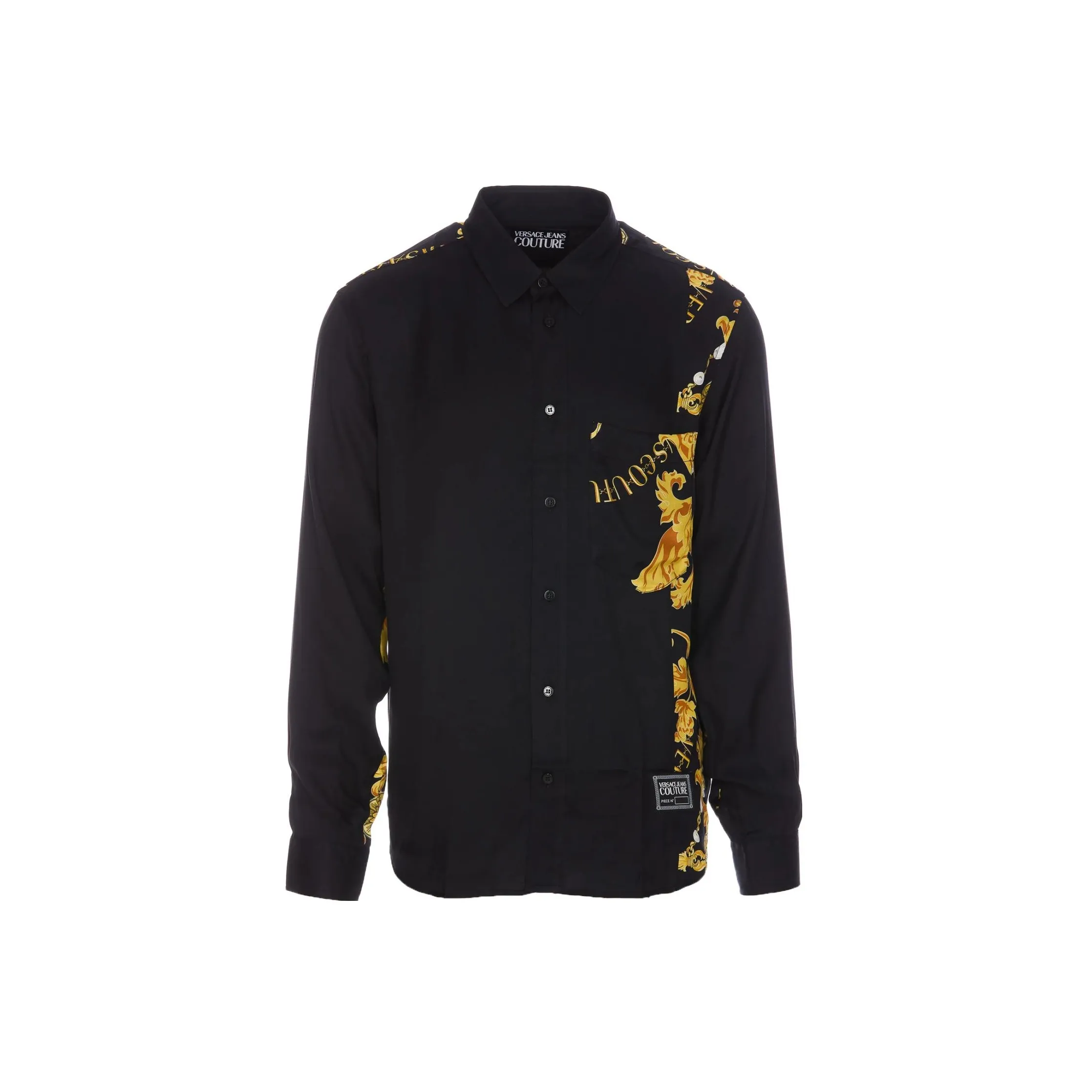 VERSACE JEANS COUTURE Paisley Printed Button Up Shirt