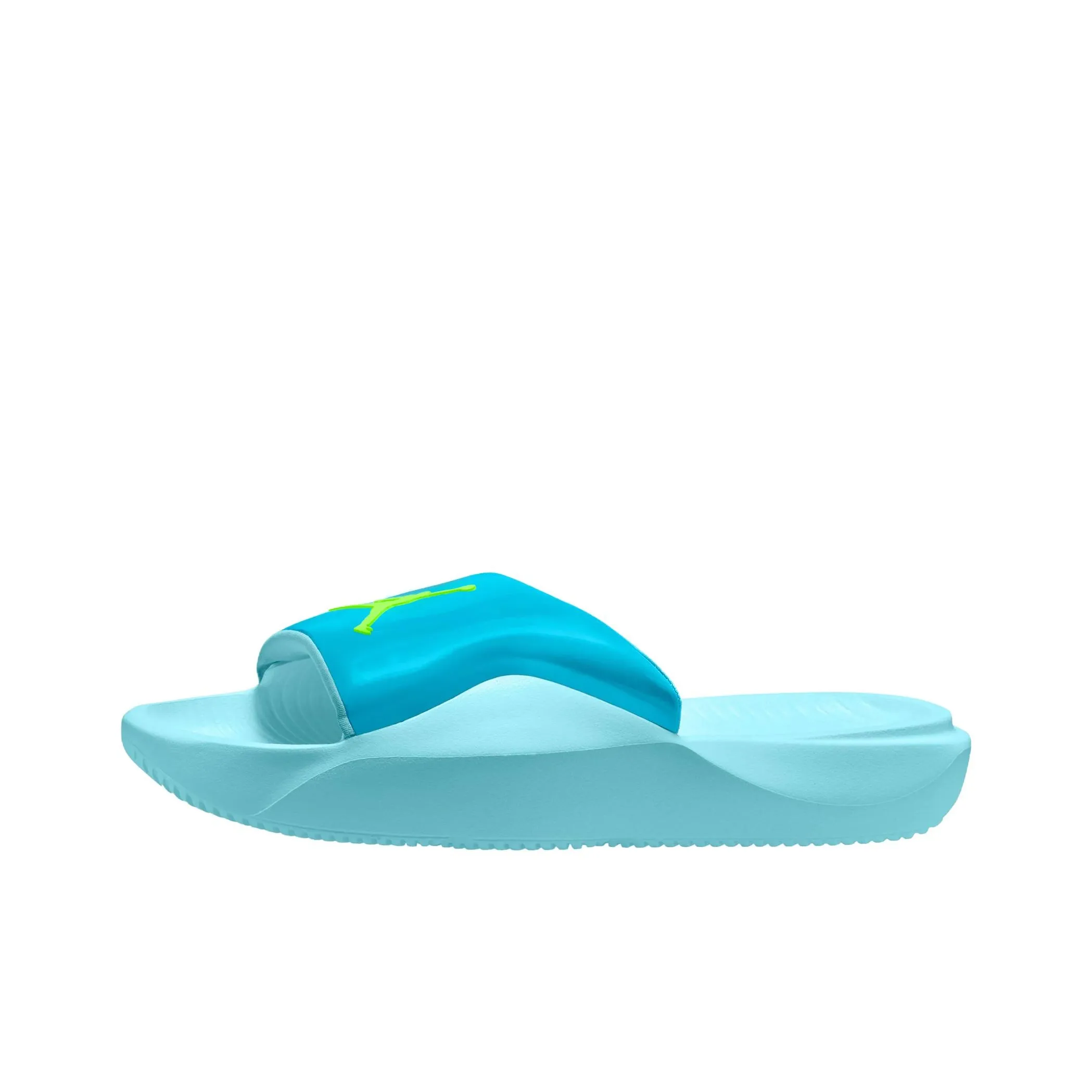 Jordan Franchise Slide Slippers Men Chlorine Blue/Electric Green