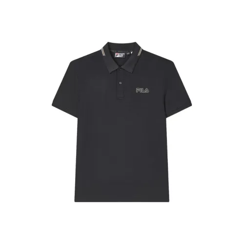 Fila Heritage Глубокий черный Мужское Поло