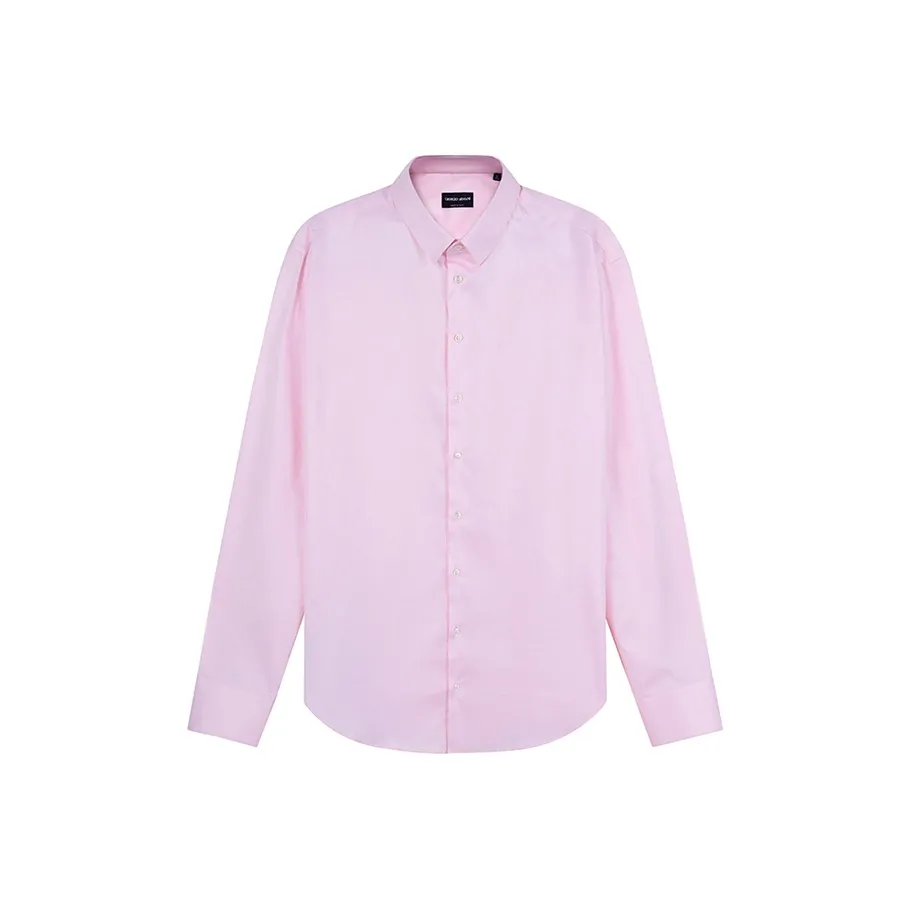 GIORGIO ARMANI Светло-сиреневые мужские рубашки