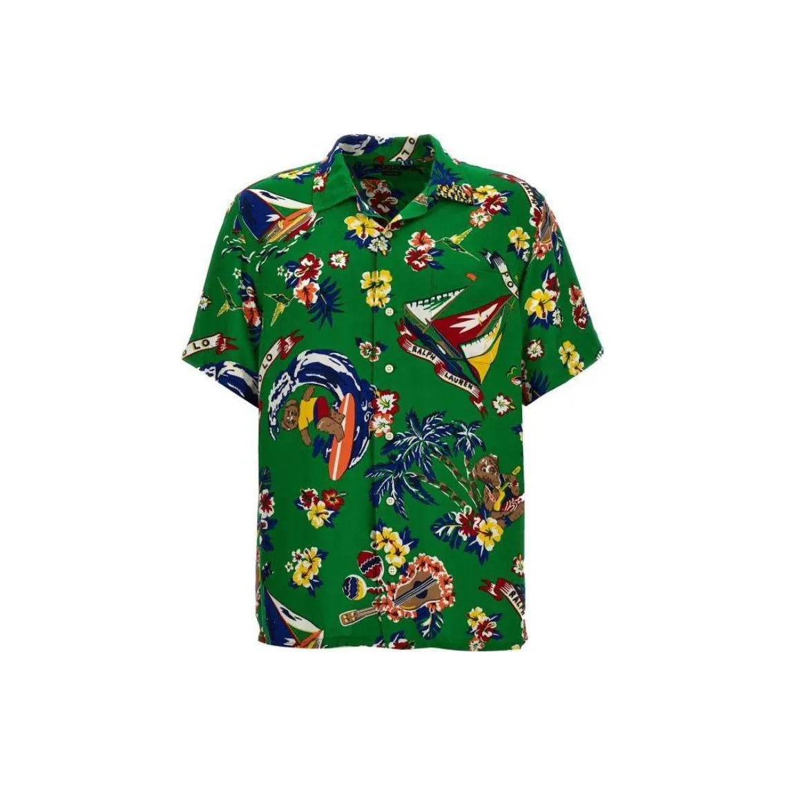 Polo Ralph Lauren Рубашка Мужская Зеленая